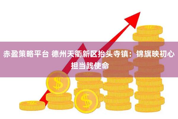 赤盈策略平台 德州天衢新区抬头寺镇：锦旗映初心 担当践使命