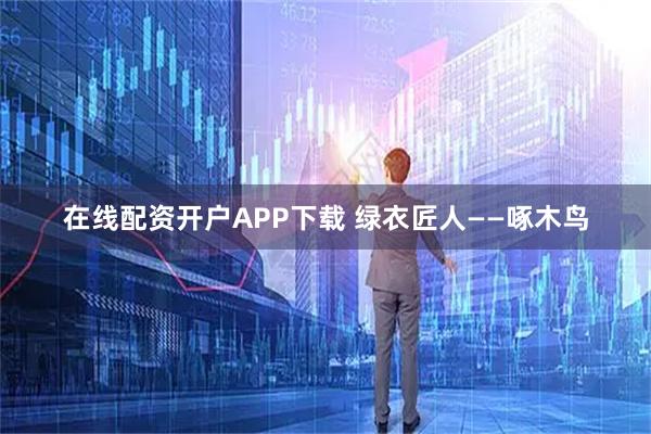 在线配资开户APP下载 绿衣匠人——啄木鸟